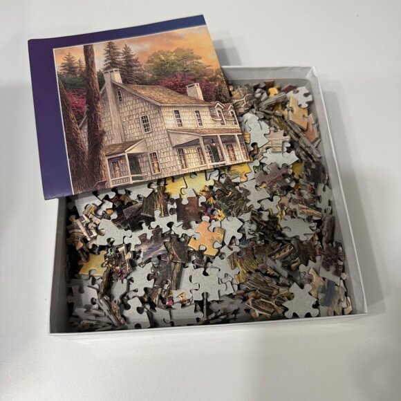 Chuck Pinson Cottage By The Sea 1000-Piece Jigsaw Puzzle By Buffalo Games - Picture 2 of 3